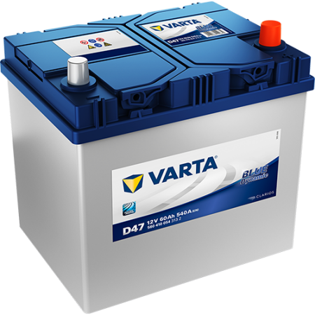 BATTERIE VARTA BLUE DYNAMIC D47 12V 60AH 540A 560 410 054