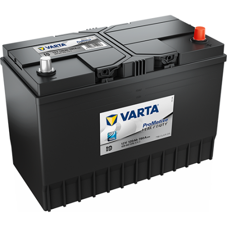 Batterie de Démarrage Varta Promotive Black C13D / LOT 7 I9 12V 120Ah / 780A