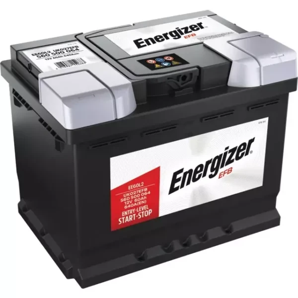 Batterie ENERGIZER PREMIUM EFB EE60L2 - 12V 60Ah 560A