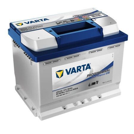 Batterie VARTA Professional Dual Purpose EFB LED 60 12V 60Ah 680A