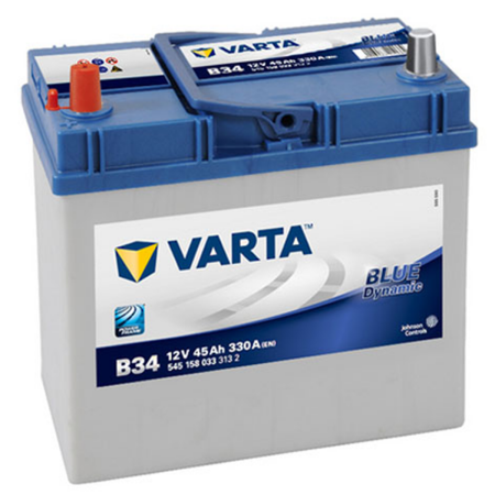 BATTERIE VARTA BLUE DYNAMIC B34 12V 45AH 330A 545 158 033