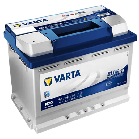 BATTERIE VARTA BLUE DYNAMIC EFB N70 12V 70AH 760A 570 500 076 L3D