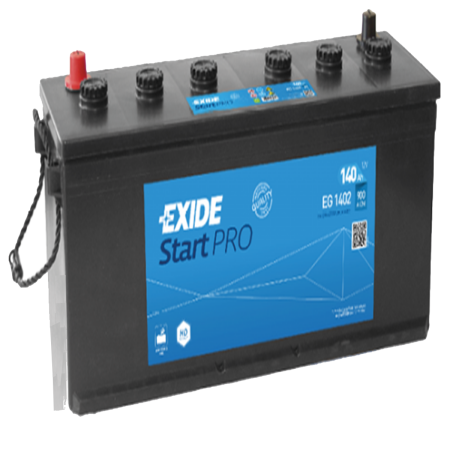 Batterie Exide CV Range ATM 12V 140Ah 900A 508x175x205 +D EG1402