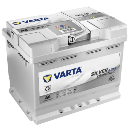 Batterie VARTA START-STOP AGM A8 12V 60AH 680A 560 901 068 L2D