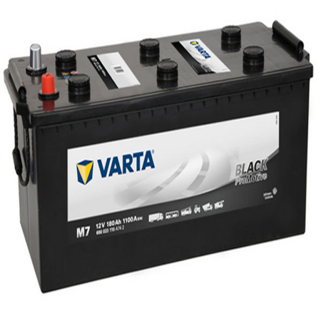 Batterie de Démarrage Varta Promotive Black B15D M7 12V 180Ah / 1100A