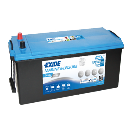 Batterie Exide AGM Marine - Loisirs D06