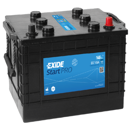 Batterie Exide CV Range F21 12V 145Ah 1000A 360x253x240 EG145A