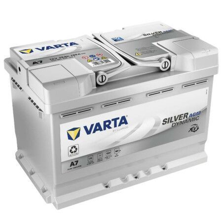 BATTERIE VARTA START-STOP AGM A7 12V 70AH 760A 570 901 076 L3D