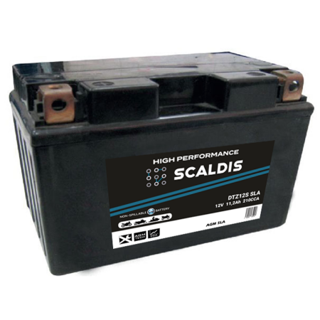 Batterie moto SCALDIS HP YTZ12S SLA 12V 11,2AH 210A